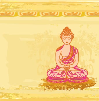 Chinese Traditional Artistic Buddhism Pattern