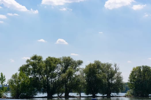 Scenic view of sail boat details