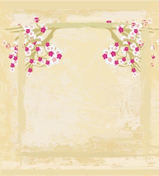 elegant floral invitation card