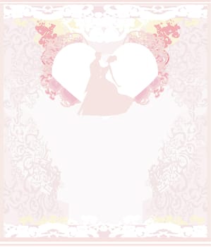 Ballroom dancers - invitation