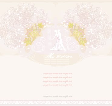 Ballroom dancers - invitation