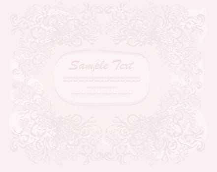 romantic invitation card