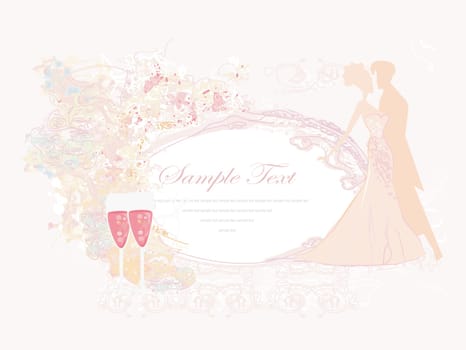 Ballroom dancers - invitation