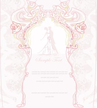 Ballroom dancers - invitation