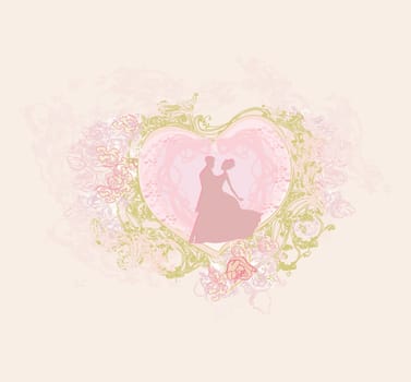 Ballroom dancers - invitation
