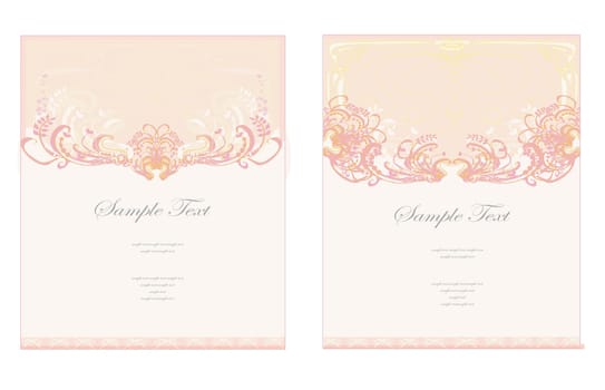 invitation card set