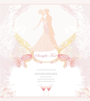 Ballroom dancers - invitation