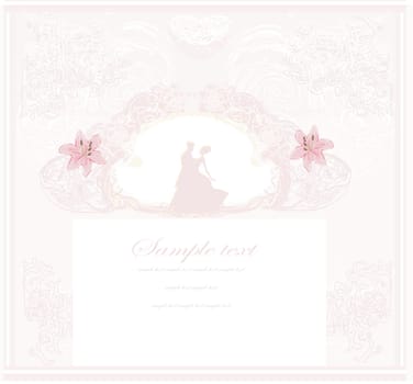 Ballroom dancers - invitation