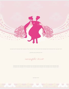 Ballroom dancers - invitation
