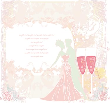 Ballroom dancers - invitation
