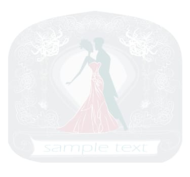 Ballroom dancers - invitation