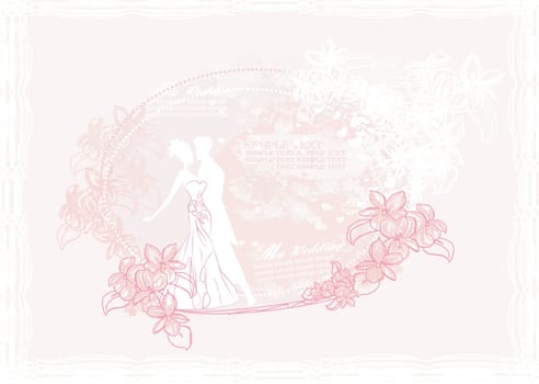 Ballroom dancers - invitation