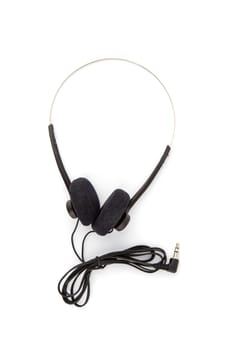 Lightweight Headphones over white background