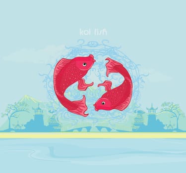 japanese koi background