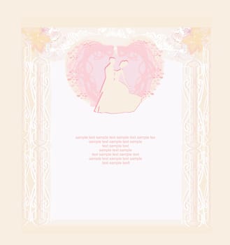 Ballroom dancers - invitation