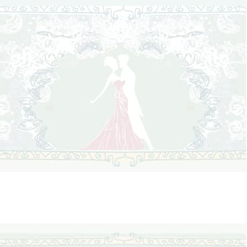 wedding dancing couple background
