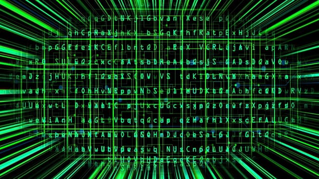 Code data with light rays concept,Code data with light rays concept