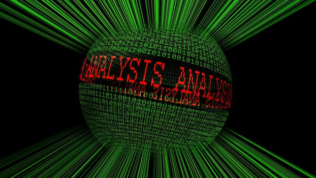 Analysis on the web binary data sphere