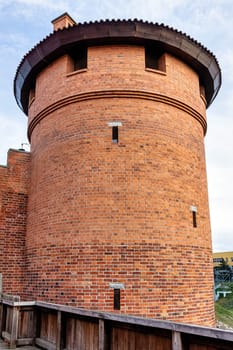 Castle of the Teutonic Order in Malbork - the largest castle in the world by land area in Malbork, Pomerania, Poland