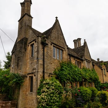 Vintage architecture of Cotswolds area - Bourton-on-the-Water, Gloucestershire, United Kingdom
