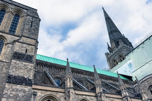 Chichester Cathedral, formally known as the Cathedral Church of the Holy Trinity in Chichester, West Sussex, United Kingdom