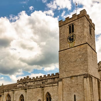 Anglican Church of St Mary at Bibury, Gloucestershire, United Kingdom