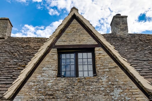 Vintage architecture of Cotswolds area - Bibury, Gloucestershire, United Kingdom