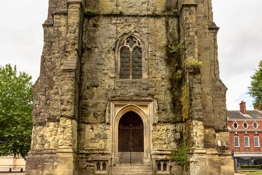 Chichester Cathedral (Cathedral Church of the Holy Trinity) free-standing medieval bell tower known as campanile in Chichester, West Sussex, United Kingdom