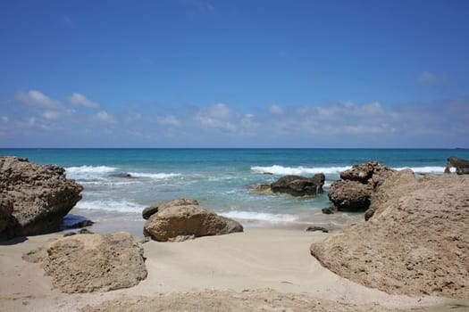 Falassarna beach blue lagoon crete island summer 2020 covid-19 holidays modern high quality prints