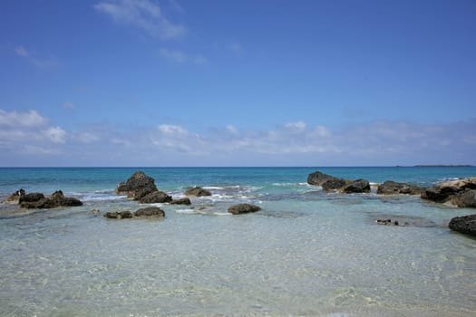 Falassarna beach blue lagoon crete island summer 2020 covid-19 holidays modern high quality prints
