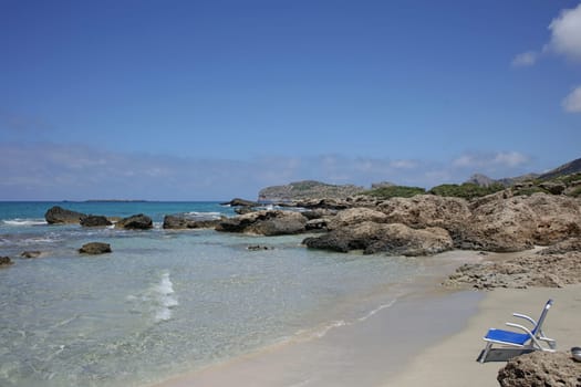 Falassarna beach blue lagoon crete island summer 2020 covid-19 holidays modern high quality prints