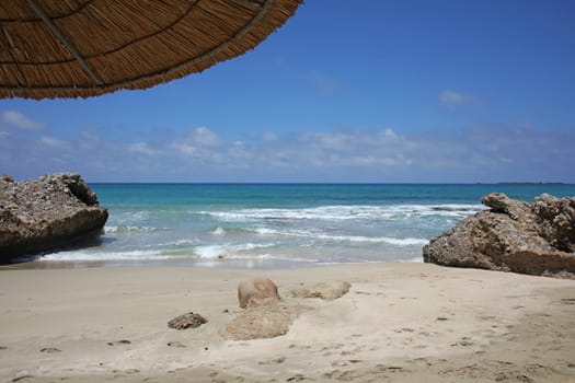 Falassarna beach blue lagoon crete island summer 2020 covid-19 holidays modern high quality prints