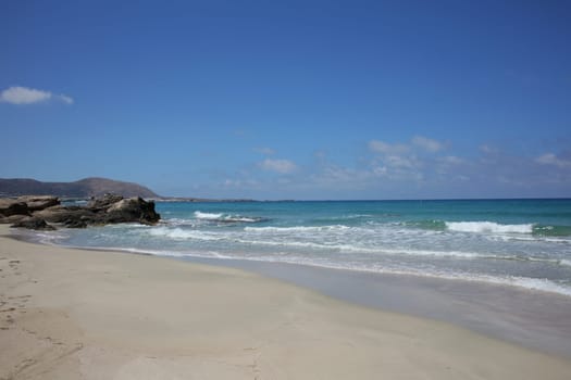 Falassarna beach blue lagoon crete island summer 2020 covid-19 holidays modern high quality prints