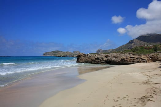 Falassarna beach blue lagoon crete island summer 2020 covid-19 holidays modern high quality prints