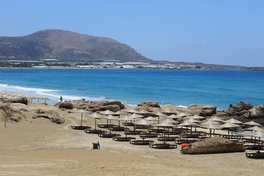 Falassarna red sand beach Kissamos Creta island summer holidays 2020 covid-19 corona virus season modern high quality prints