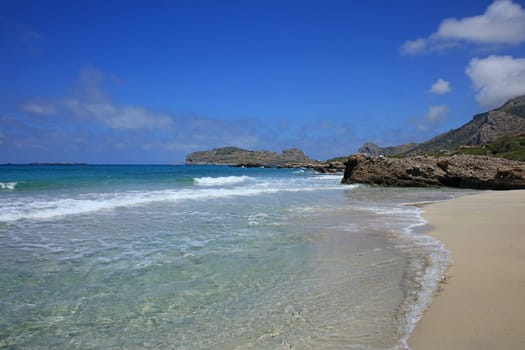 Falassarna beach blue lagoon crete island summer 2020 covid-19 holidays modern high quality prints