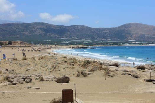 Falassarna red sand beach Kissamos Creta island summer holidays 2020 covid-19 corona virus season modern high quality prints