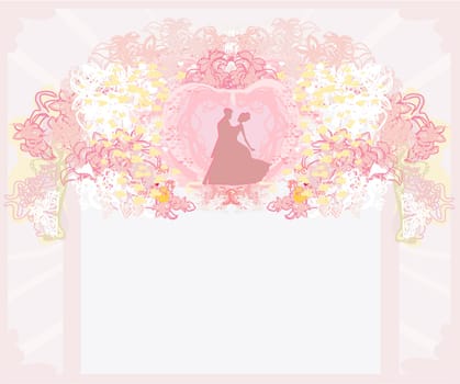 Ballroom dancers - invitation