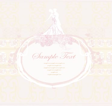 Ballroom dancers - invitation