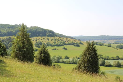Landscape in Thuringia