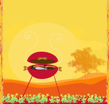 Barbecue Party Invitation