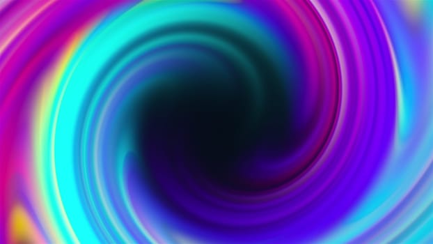 Twirl colorful lines. Computer generated 3d render