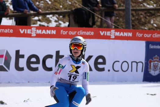 Ema Volavsek (Slovenia) qualifying / Provisional Jump World Cup Nordic Combined Black Forest Cup 2022