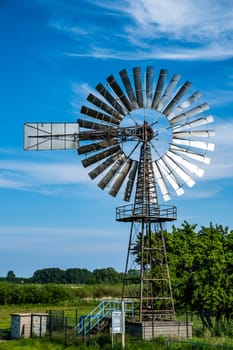 a Wind scoop plant on the german island of ruegen