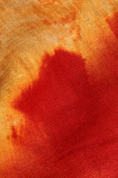 Yellow red textile design made with chlorine close up modern background high quality big size prints