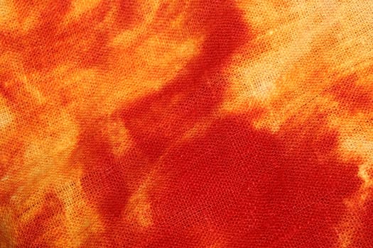 Yellow red textile design made with chlorine close up modern background high quality big size prints
