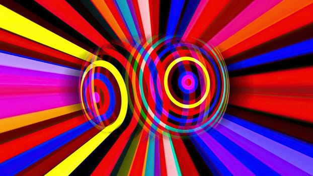 Colorful sphere with light rays ,Colorful sphere with light rays