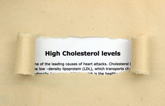 High cholesterol levels