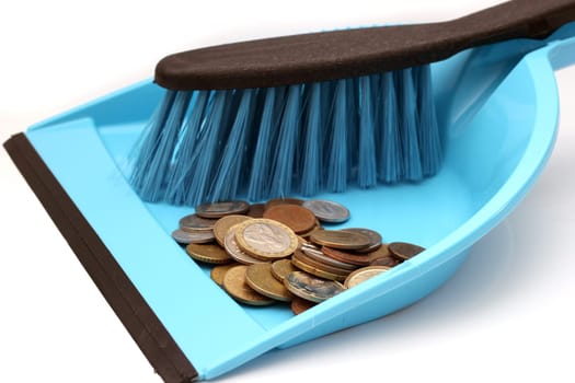 Money trash