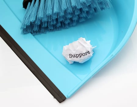 Support trash